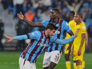 Trendyol Süper Lig: Trabzonspor: 1 - Göztepe: 1 (Maç sonucu)