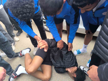 Kurtalan’da kutlama konvoyunda kaza: 1 yaralı