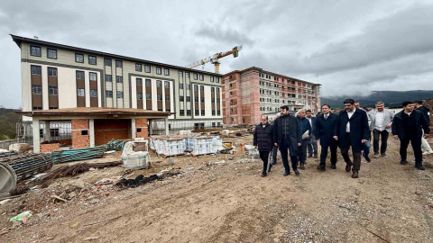 Ak Parti heyeti Eskipazar’da: yatırımlar yerinde incelendi