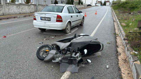 Tavşanlı’da trafik kazası: 1 yaralı