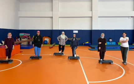 Bayburt’ta TRSM hastalarına spor ve moral etkinliği