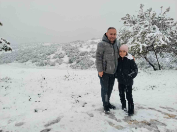 Denizli’nin yüksek kesimleri mayıs ayında beyaz gelinliğini giydi