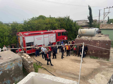 Mardin’de evde çıkan yangında 4 kişi dumandan etkilendi