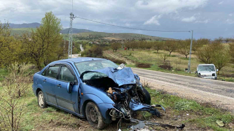 Elazığ’da ki kazada 1 kişi hayatını kaybetti