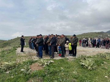 Ankara’da yağmur ve şükür duası yapıldı
