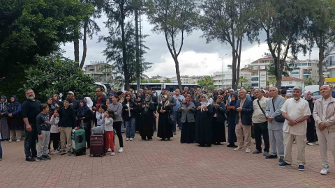 Manavgatlı hacı adayları kutsal topraklara uğurlandı