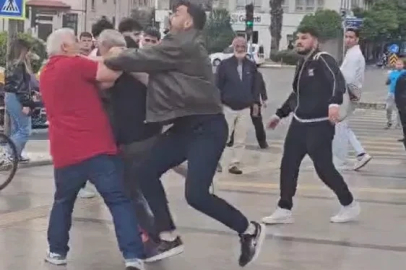 Eşinin gözü önünde darp edildi
