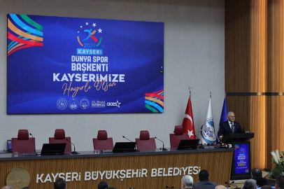 Kayseri, 2029 Dünya Spor Başkenti oldu

