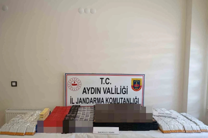 Koçarlı’da kaçak sigara operasyonu
