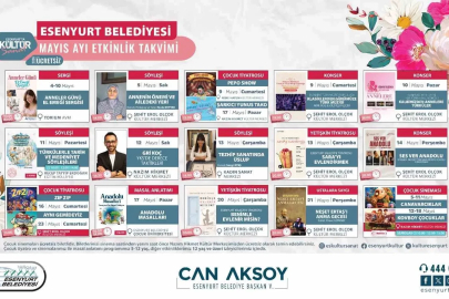 Esenyurt Belediyesi Mayıs ayı kültür sanat etkinlikleri başlıyor
