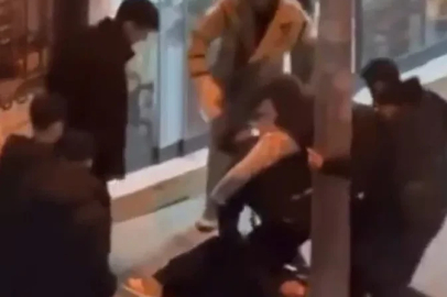 Pendik’te darp anları kameraya yansıdı: 4 saldırgan 1 kişiyi hedef aldı
