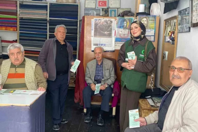 Yeşilay Kars’tan esnafa ziyaret: Bağımlılıkla mücadelede farkındalık artıyor
