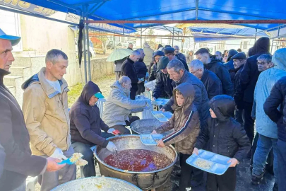 Yenice’de Çal köyü hayrı yapıldı
