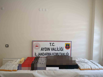 Koçarlı’da kaçak sigara operasyonu