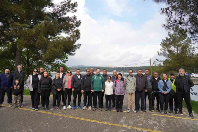 Muğla’da öğretmenler doğa yürüyüşünde buluştu
