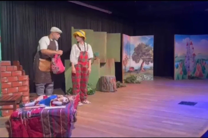 Sincan’da sahnelenen "Pinokyo" minik izleyicilerle buluştu
