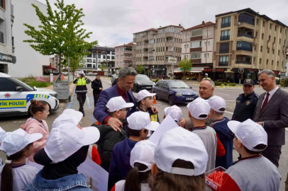 Çaycuma’da öğrencilere trafik bilinci aşılandı
