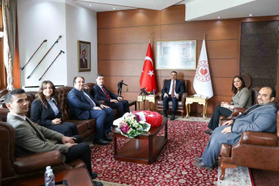 Vali Hacıbektaşoğlu TÜİK heyetini kabul etti
