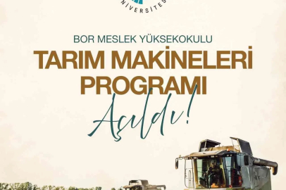 Niğde Ömer Halisdemir Üniversitesi’nde tarım makineleri programı açıldı
