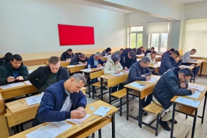 Bilecik’te 173 aday ÖGG sınavına girdi
