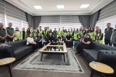 Genç mühendis adayları Çanakkale’de sahaya çıktı
