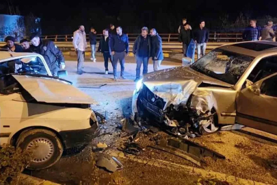 Ters istikametteki alkollü sürücü kazaya yol açtı: 6 yaralı
