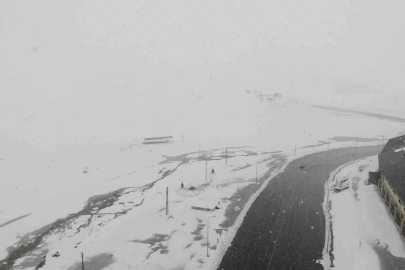 Kahramanmaraş’ta mayısta kar sürprizi
