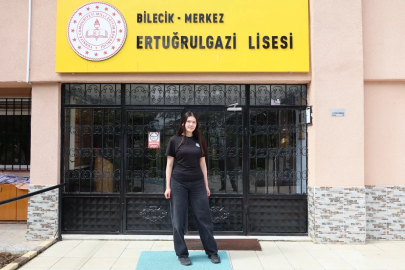 Bilecikli öğrenci Türkiye birincisi oldu

