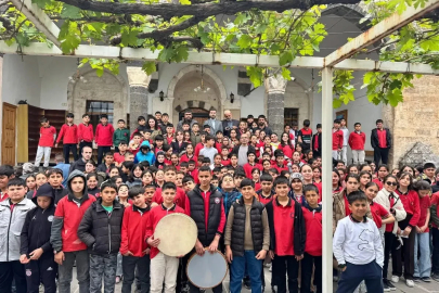 Çermik’te öğrenciler camide buluştu
