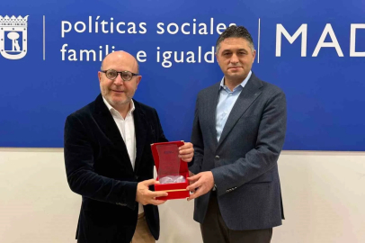 Aliağa’nın sosyal hizmet modeline Madrid’den yakın ilgi
