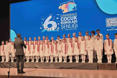 Muğlalı minik seslerden Çanakkale’de büyük başarı
