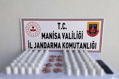 Salihli’de 5 bin 238 adet uyuşturucu hap ele geçirildi

