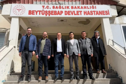 Beytüşşebap’ta sağlık hizmetleri yerinde incelendi
