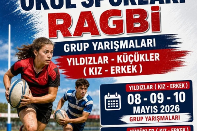 Köşk’te okul sporları ragbi grup yarışmaları yapılacak
