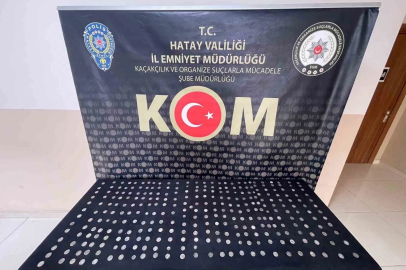 Ticari taksiyle tarihi eser kaçıran şahıslar yakayı ele verdi
