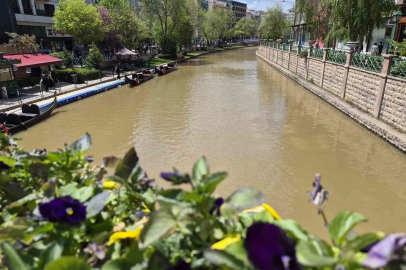 Porsuk Çayı kahverengiye döndü
