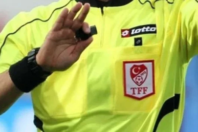 Erciyes 38 FK-Yeşilyurtspor maçında hakem Alpaslan Şen
