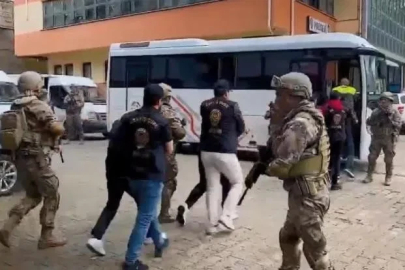 22 ilde organize suç örgütlerine operasyon: 32 gözaltı
