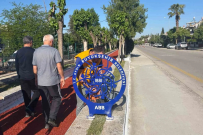 Büyükşehir ekipleri Göztepeli Atalay Koşu Yolu yeniledi
