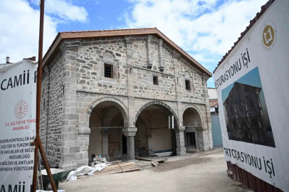 Fetih Camii restore ediliyor
