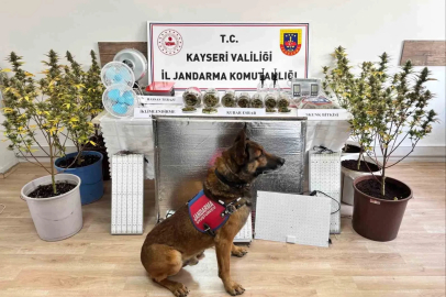 Kayseri’de uyuşturucu operasyonu
