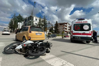 Karaman’da motosiklet kazası: 1 yaralı
