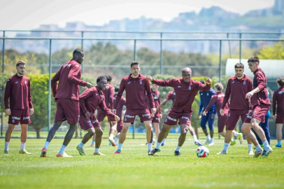 Trabzonspor, Beşiktaş maçı hazırlıklarını tamamladı
