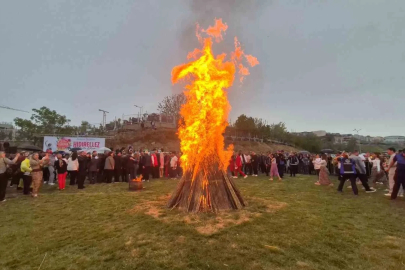 Kakava ateşi Tekirdağ’ı sardı: Baharı danslarla karşıladılar
