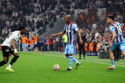 Trendyol Süper Lig: Beşiktaş: 1 - Trabzonspor: 2 (Maç sonucu)
