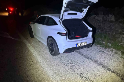 Önüne aniden çıkan köpeğe duramayarak çarptı
