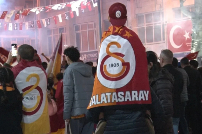 Burdur’da Galatasaraylı taraftarlar konvoylarla kutlama yaptı
