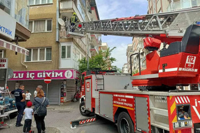 Komşuların dikkati tehlikeyi önledi
