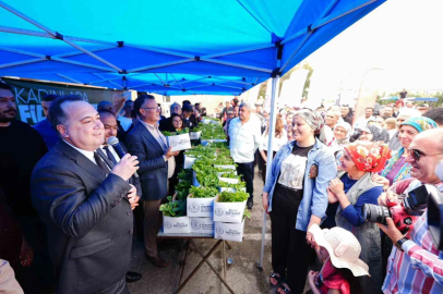 Alaşehir’de 10 bin üreticiye 300 bin yerli fide desteği
