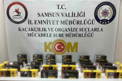 İlkadım’da iş yerine kaçak sigara baskını
